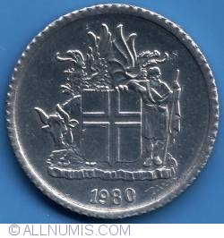 1 Króna 1980