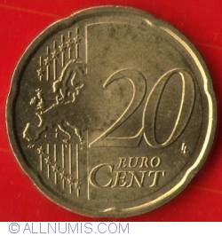 Image #1 of 20 Euro Cenţi 2010 J