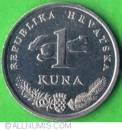 1 Kuna 2014 (20 Years of Kuna)