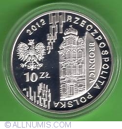 10 Zlotych 2012 - 150 de ani ai Bancii Cooperative din Polonia