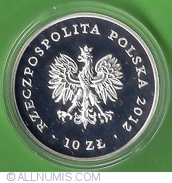 10 Zlotych 2012 - 150 Years Of The National Museum In Warsaw