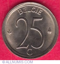 25 Centimes 1968 (Belgie)