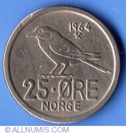 Image #2 of 25 Øre 1964