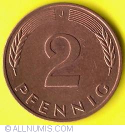 Image #1 of 2 Pfennig 1992 J - Magnetic alloy