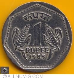 Image #2 of 1 Rupee 1985 (L)