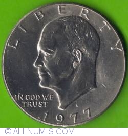 Image #1 of Eisenhower Dollar 1977 D