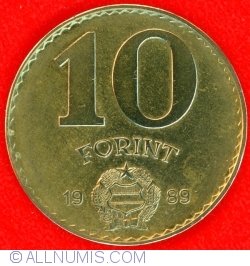 10 Forint 1989