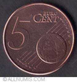Image #2 of 5 Euro Cent 2010