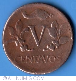 Image #2 of 5 Centavos 1962