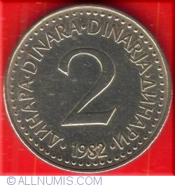 Image #2 of 2 Dinari 1982