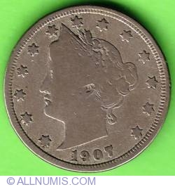 Image #1 of Liberty Head Nickel 1907