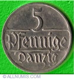 Image #2 of 5 Pfennig 1923