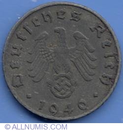 Image #2 of 5 Reichspfennig 1940 B