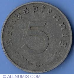 5 Reichspfennig 1940 B