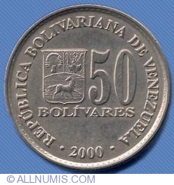 Image #1 of 50 Bolivares 2000