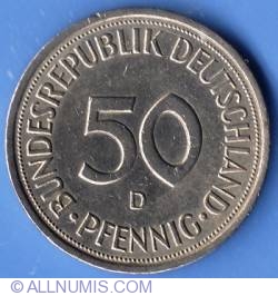 Image #1 of 50 Pfennig 1980 D