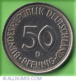 Image #1 of 50 Pfennig 1984 D