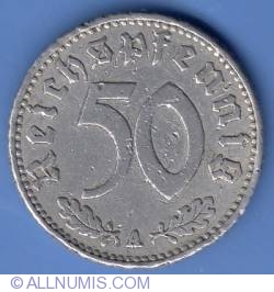 Image #1 of 50 Reichspfennig 1939 A