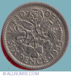 Image #1 of 6 Pence 1955