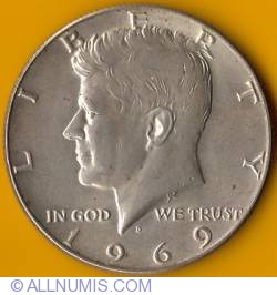 Image #1 of Half Dollar 1969 D