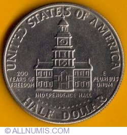 Image #2 of Bicentennial - Half Dollar 1976 D
