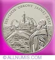 Image #2 of 20 Zlotych 2005 - 350 years since the siege of Jasna Gora