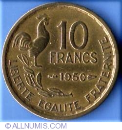 Image #2 of 10 Francs 1950