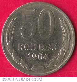 Image #2 of 50 Kopeks 1964