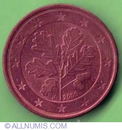 Image #2 of 5 Euro Cent 2006 J