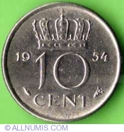 10 Centi 1954