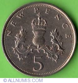 Image #1 of 5 New Pence 1977