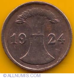 2 Rentenpfennig 1924 E