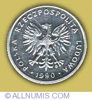 5 Zlotych 1990