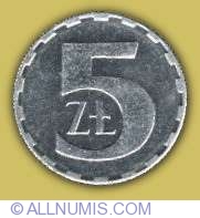 5 Zlotych 1990