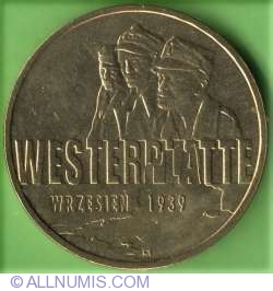 2 Zloti 2009 - 70 de ani de la Batalia de la Westerplatte