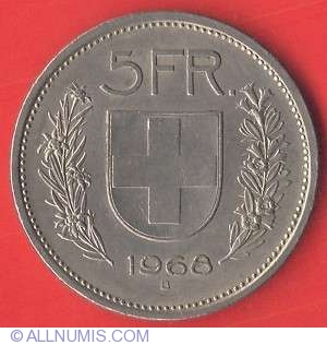 5 franci 1968 suisse anti aging)