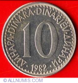 10 Dinara 1982