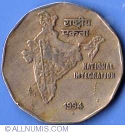 2 Rupees 1994 (B)