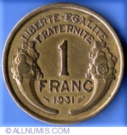 Image #2 of 1 Franc 1931