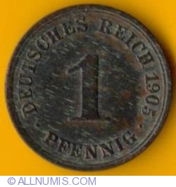 1 Pfennig 1905 A