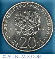 20 Zlotych 1980 - Dar Pomorza