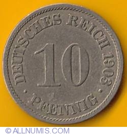 Image #1 of 10 Pfennig 1903 A