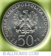 50 Zlotych 1980 - Kazimierz I Odnowiciel