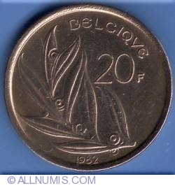Image #1 of 20 Francs 1982