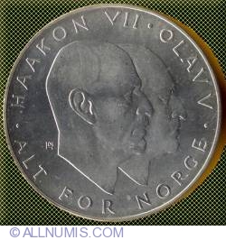 Image #1 of 25 Kroner 1970 - 25th anniversary of liberation from the nazi occupation