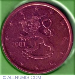 Image #1 of 5 Euro Centi 2001