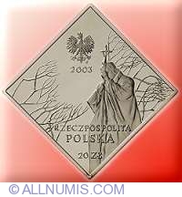Image #1 of 20 Zloti 2003 - Papa Ioan Paul al II-lea
