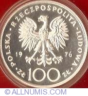 100 Zlotych 1976 - Tadeusz Kościuszko