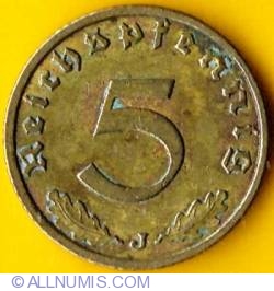 Image #1 of 5 Reichspfennig 1937 J