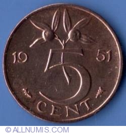 Image #2 of 5 Cents 1951